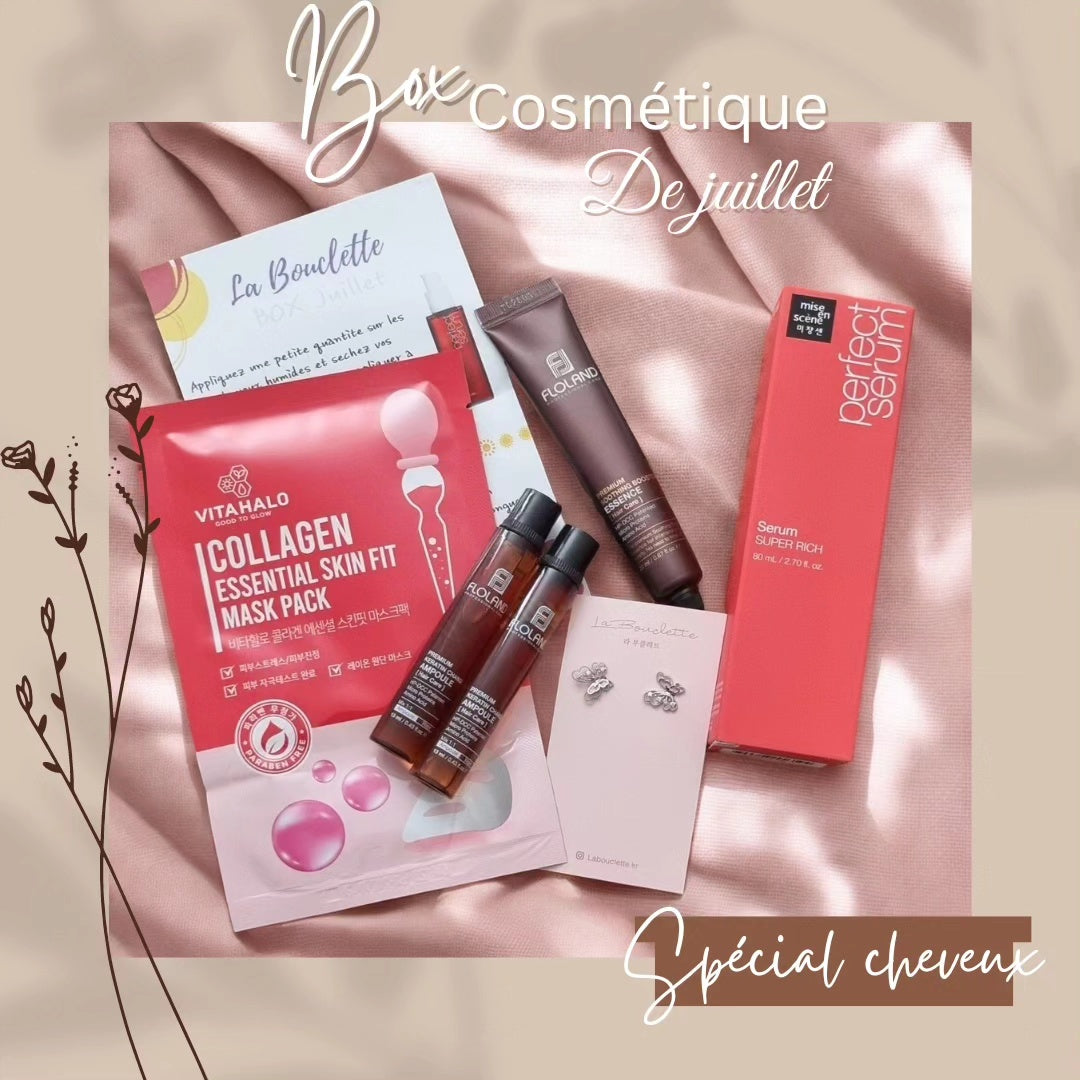 Box Beauté Coréenne Thème Noël - Produits Pour Teint Lumineux, Hydratants, Cruelty-free, Made In France