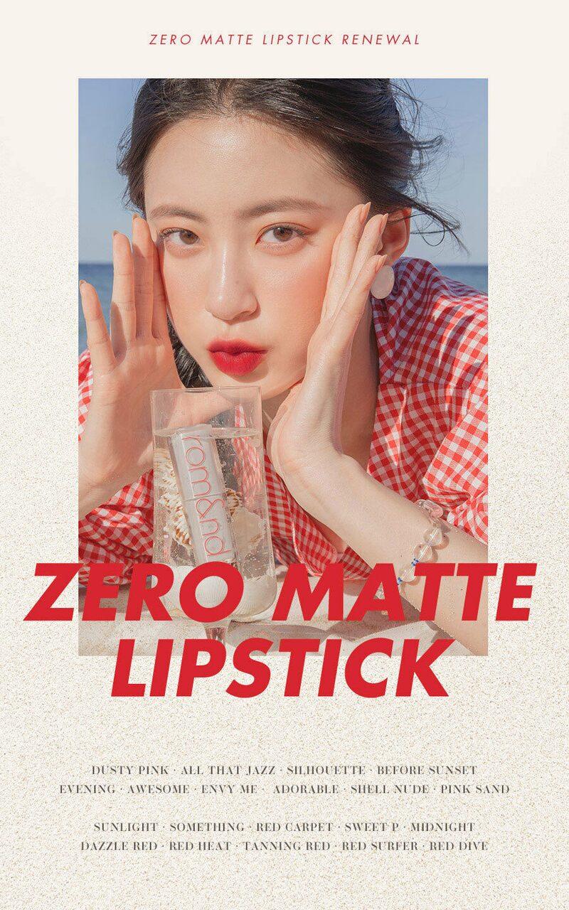 ROM&ND - Zero matte lipstick- La Bouclette