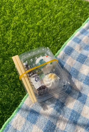 Mini porte-clés boîte déjeuner coréenne