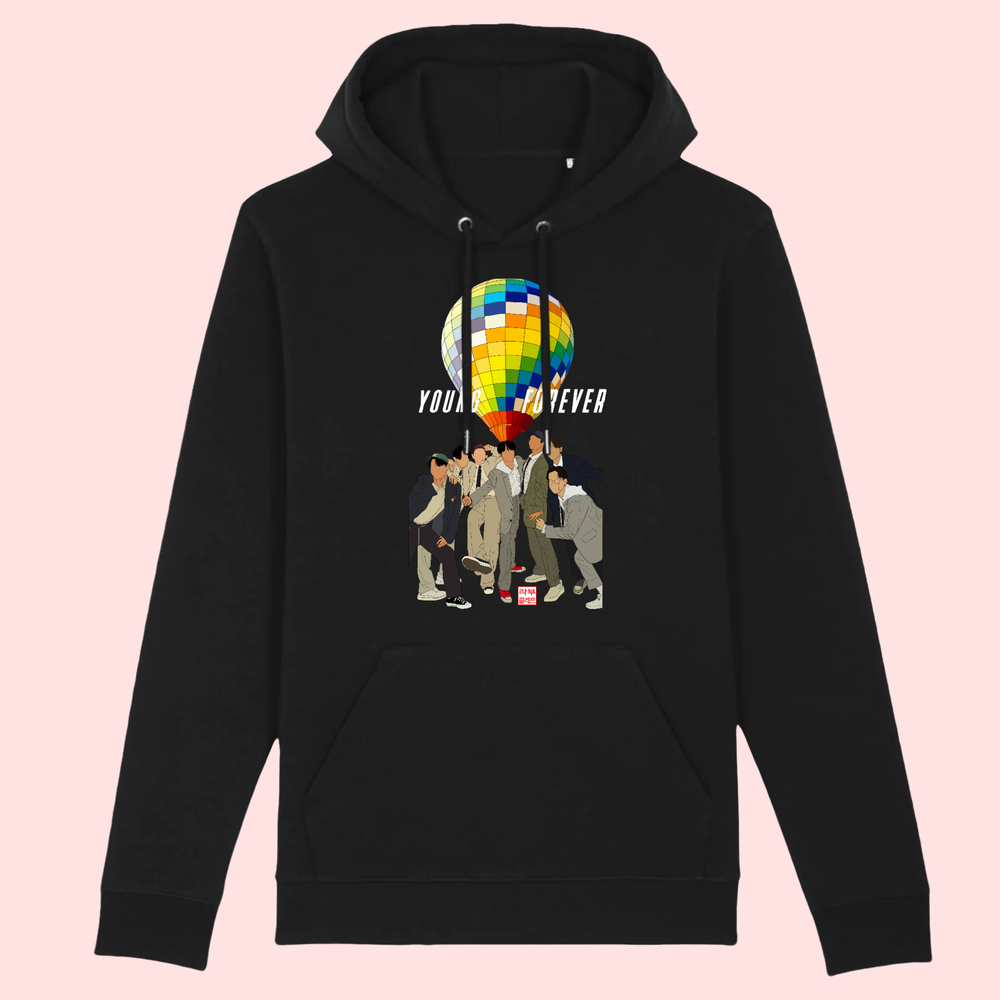 YOUNG FOREVER HOODIE (BLACK)
