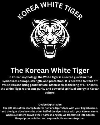 Dojang Tigre Blanc Coréen