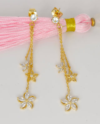 "Floral Harmony" earrings