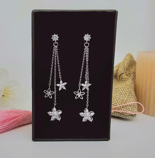 "Floral Harmony" earrings