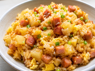 Recette de riz frit coréen au Spam, pommes de terre et œufs – PDF anglais à télécharger
