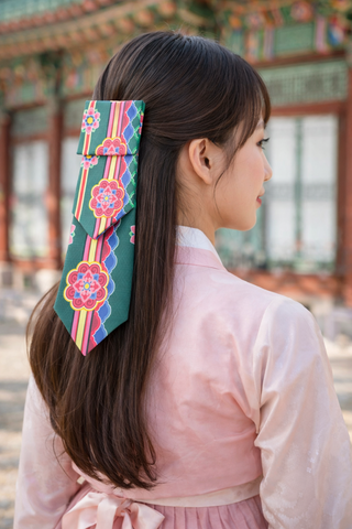 Ruban de cheveux traditionnel coréen Daenggi