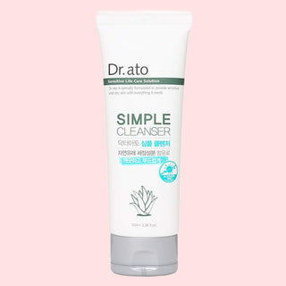 DR.ATO Simple Cleanser - Moisturizing Facial Cleansing Foam - La Bouclette