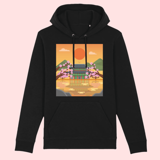 KOREAN TEMPLE HOODIE - La Bouclette