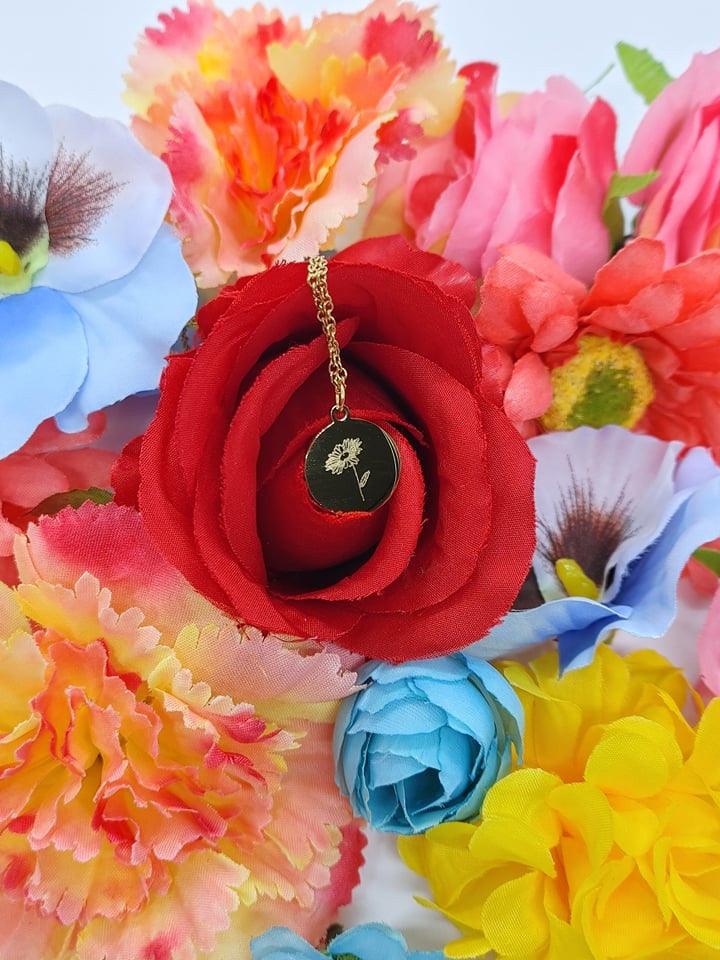 Bijoux fleur de naissance - La Bouclette