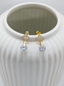 Boucles d'oreilles Diamond in Seoul's Sky - La Bouclette