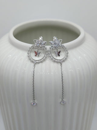 Boucles d'oreilles Fleur d'hiver - La Bouclette