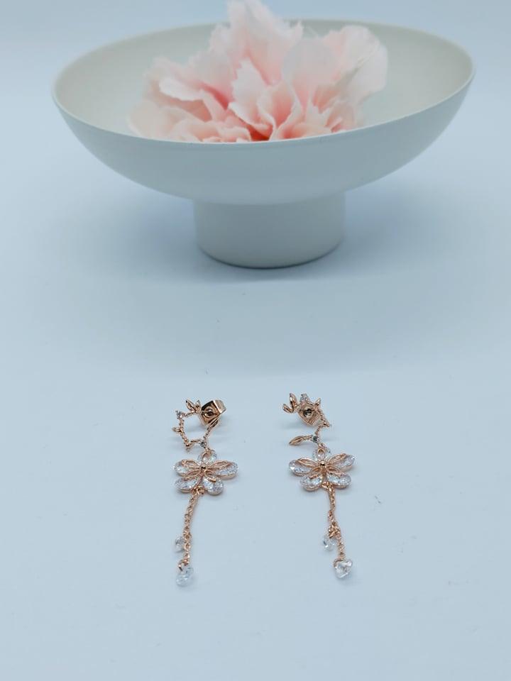Boucles d'oreilles Fleur de printemps - La Bouclette