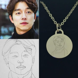 Collier Gong Yoo France - La Bouclette